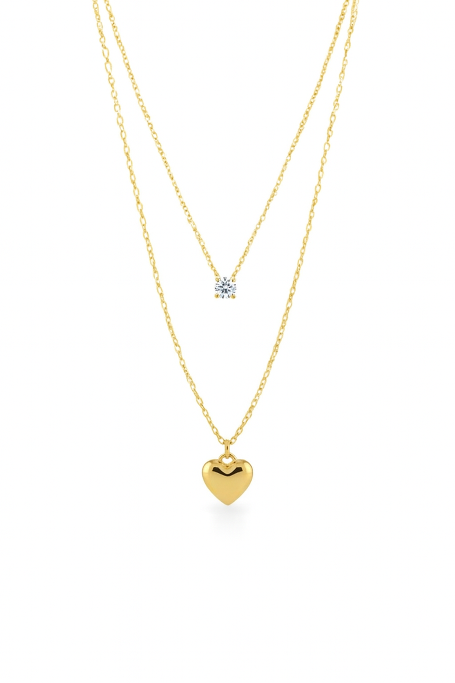 Pure Layer D24 Minimal Gold Necklace