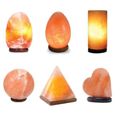 Himalayan Pink Salt Rock Lamp | USB LED Light for Calm & Balance
